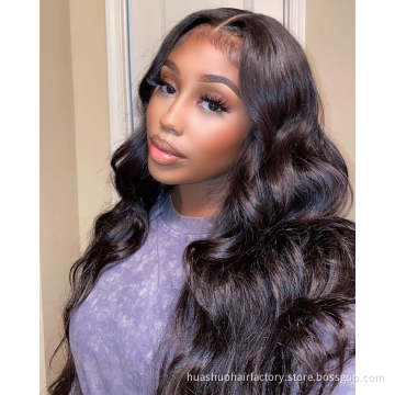 13x4 13x6  HD Lace Front wig,Virgin Cuticle Aligned Human Hair Wig,HD Lace Frontal Wig For Black Women